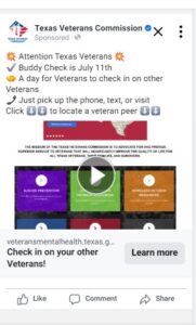 Facebook ad example 1