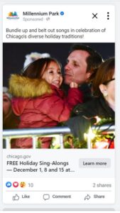 Government Facebook ad example 7